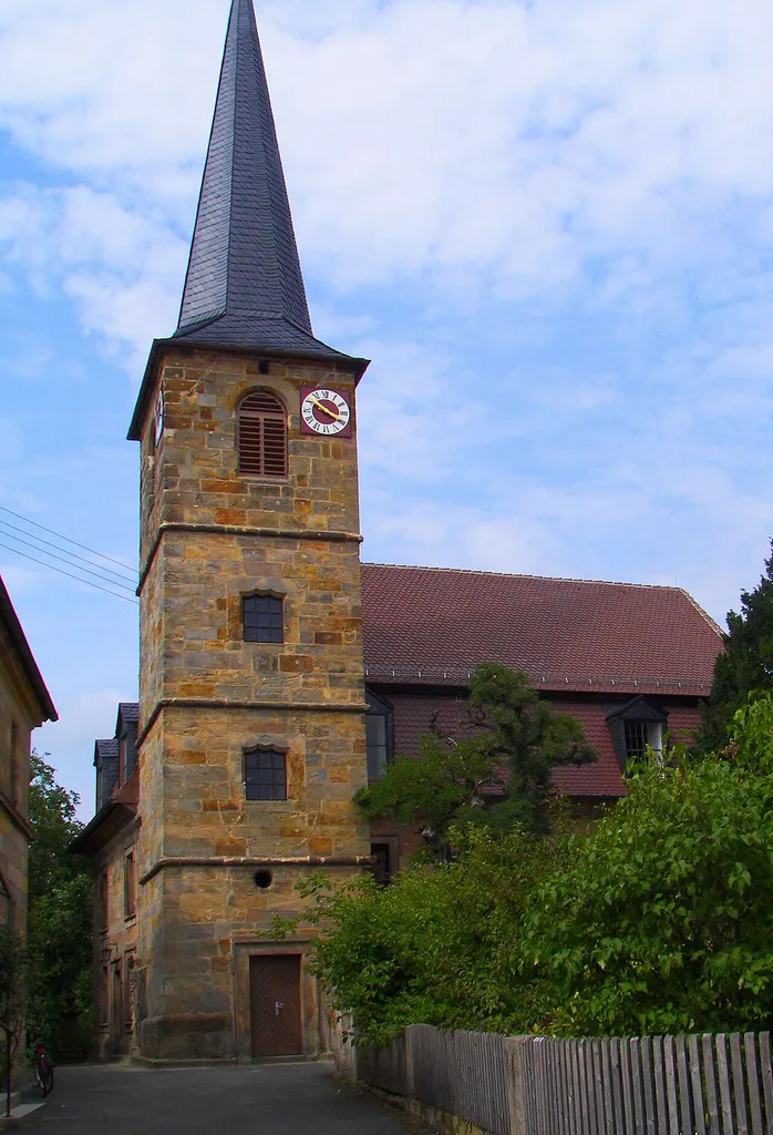 Die Kirche von Buchau, einem Ortsteil von Mainleus