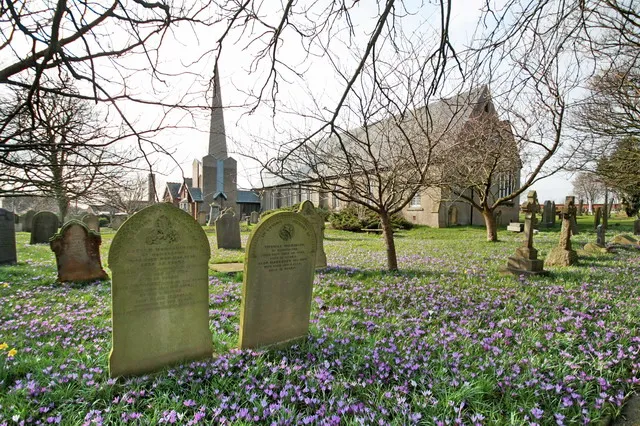 Parish church of the Blessed Virgin Mary, Hambleton, Lancashire, seen from the east