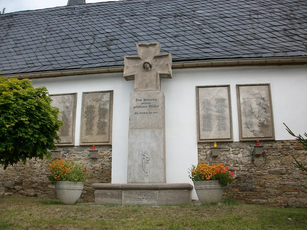 Bergkirche Schleiz, Gefallenendenkmal