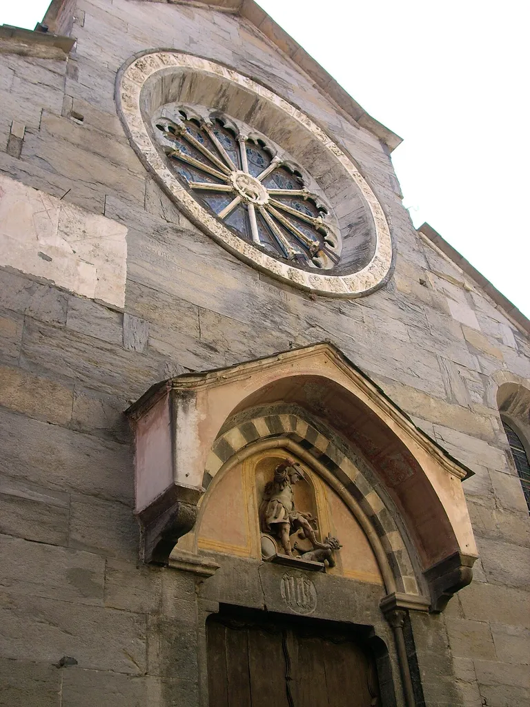 Chiesa di San Michele Arcangelo di Pigna (IM), Liguria, Italia