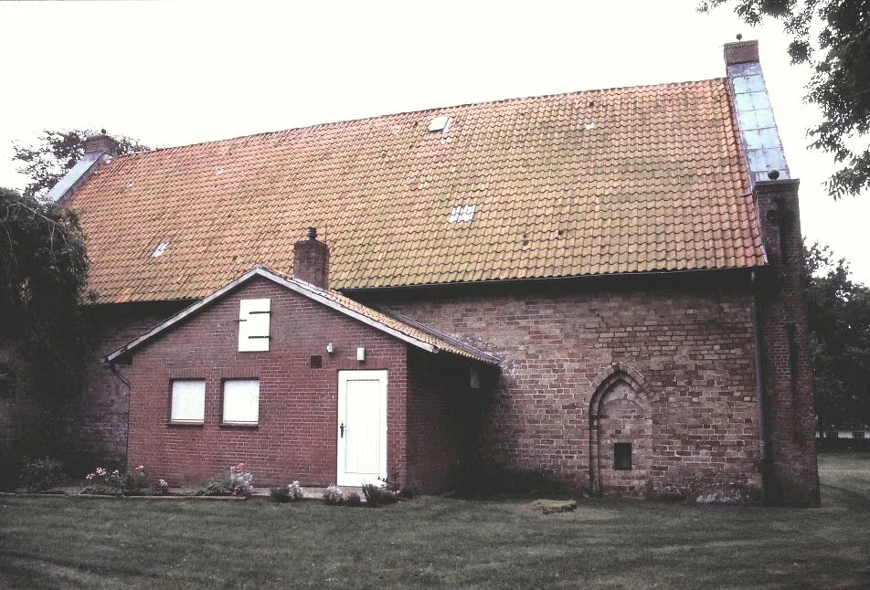 Enge Kirke i Sydslesvig. Enge kirke set fra nord