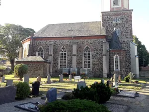 cemetery and church Kleinpösna, Leipzig