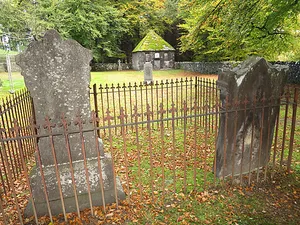 Church Of Macallan And Burial Ground With Elchies Mausoleum