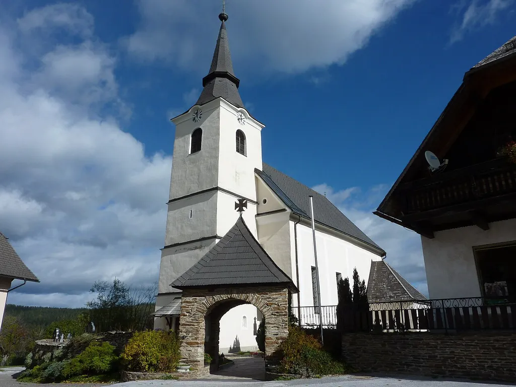 Pfarrkirche hl. Veit, Modriach, Steiermark This media shows the protected monument with ObjektID 57387 in Austria. (Commons, de, Wikidata)