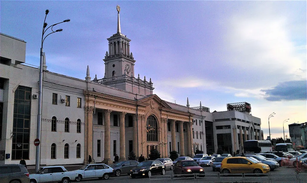 Вид со стороны автовокзала