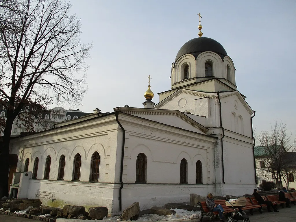 Церковь Сошествия Духа Святого с больничным корпусом: Зачатьевский 2-й пер., дом 2, строение 13, Хамовники, Центральный округ, Москва