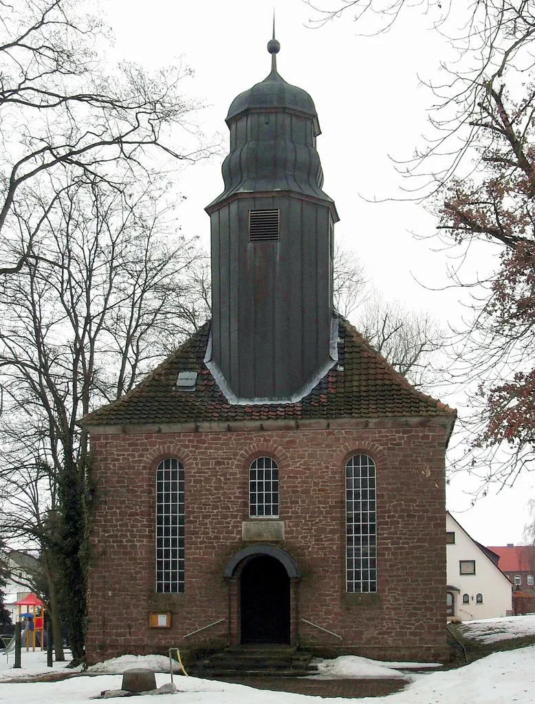 Kirche in Ovelgünne, Gemeinde Eilsleben, Landkreis Börde, Deutschland