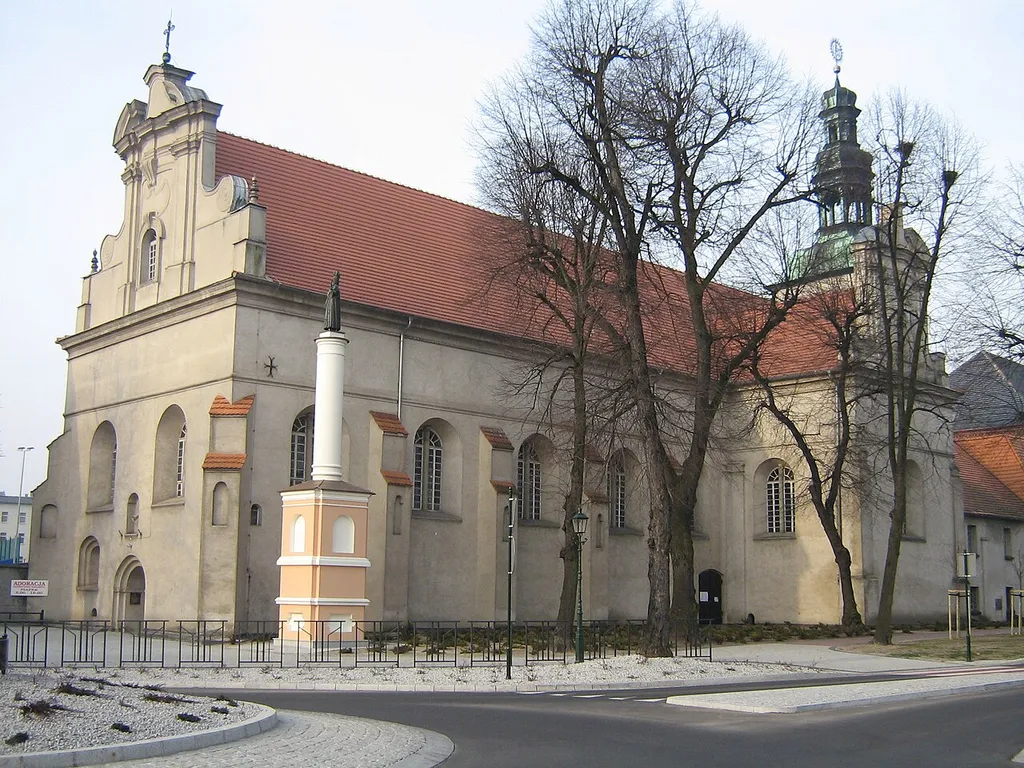 Church and former minster in Grodzisk Wielkopolski (Poland)