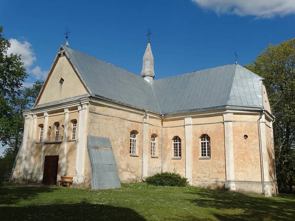 Catholic Church, Pašušvys, Radviliškis District, Lithuania