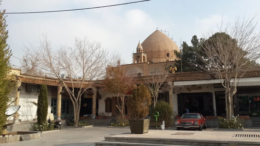 This is a photo of a monument in Iran identified by the ID