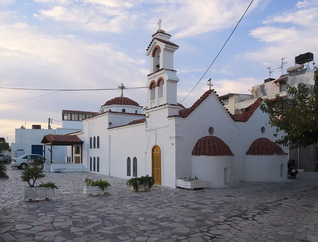 The church of Panayia tou Kale or Afedis Christos, Ierapetra. Probably built during the 12th century.