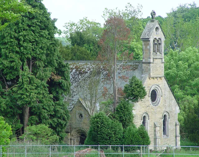 West end of St Helen's parish church, Kilnwick Percy, East Riding of Yorkshire, Englsnd, seen from the northwest