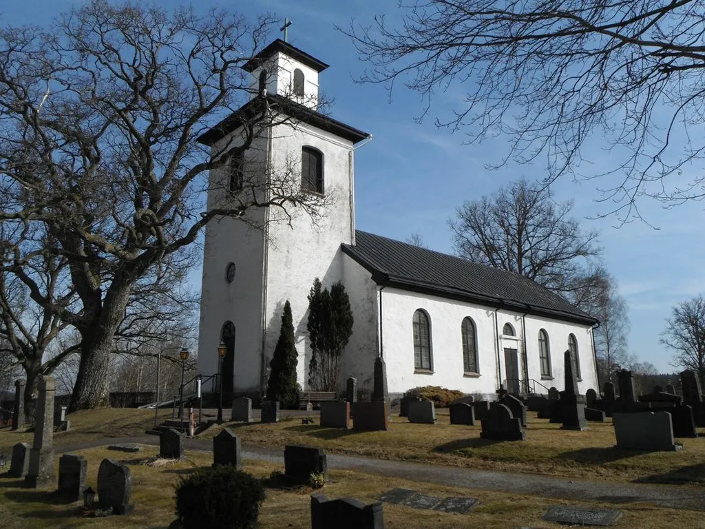 Källsjö kyrka från SV