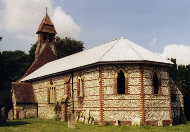 Christ Church, Hatherden Grade 2 listed building erected in 1857.