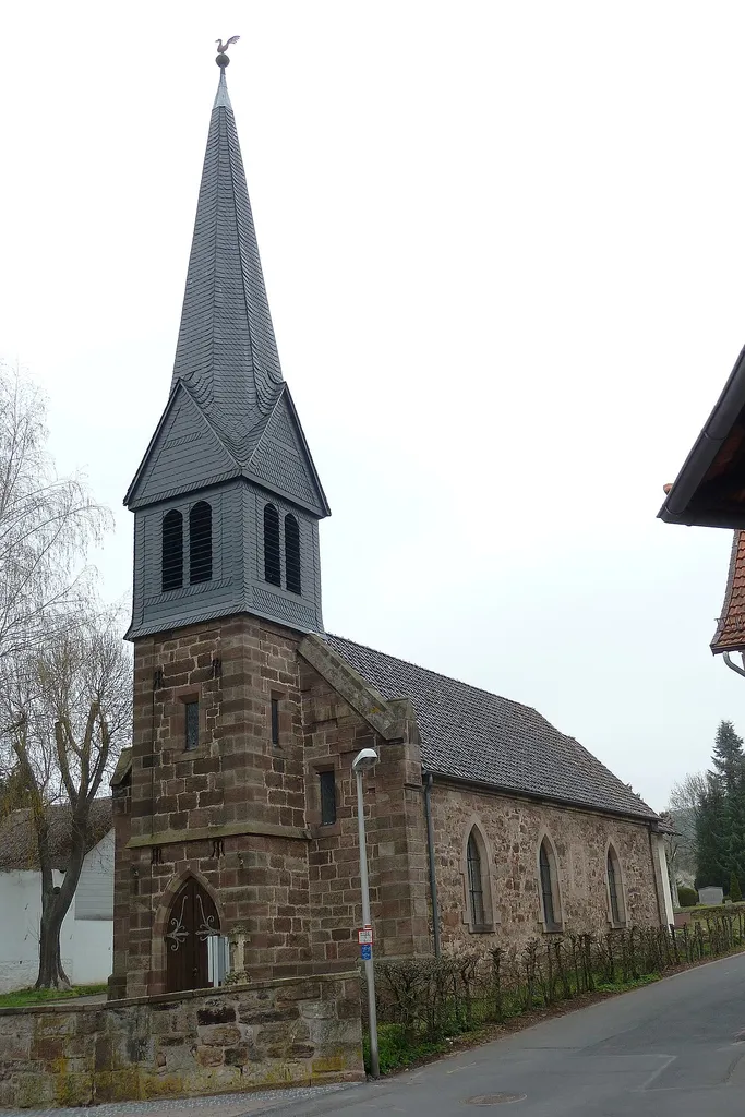 Ev.Kirche in Unterrieden, Stadt Witzenhausen, Nordhessen