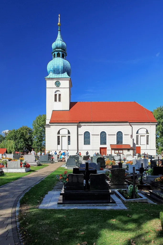 Church of the Assumption of the Blessed Virgin Mary. Studzionka, Silesian Voivodeship, Poland.