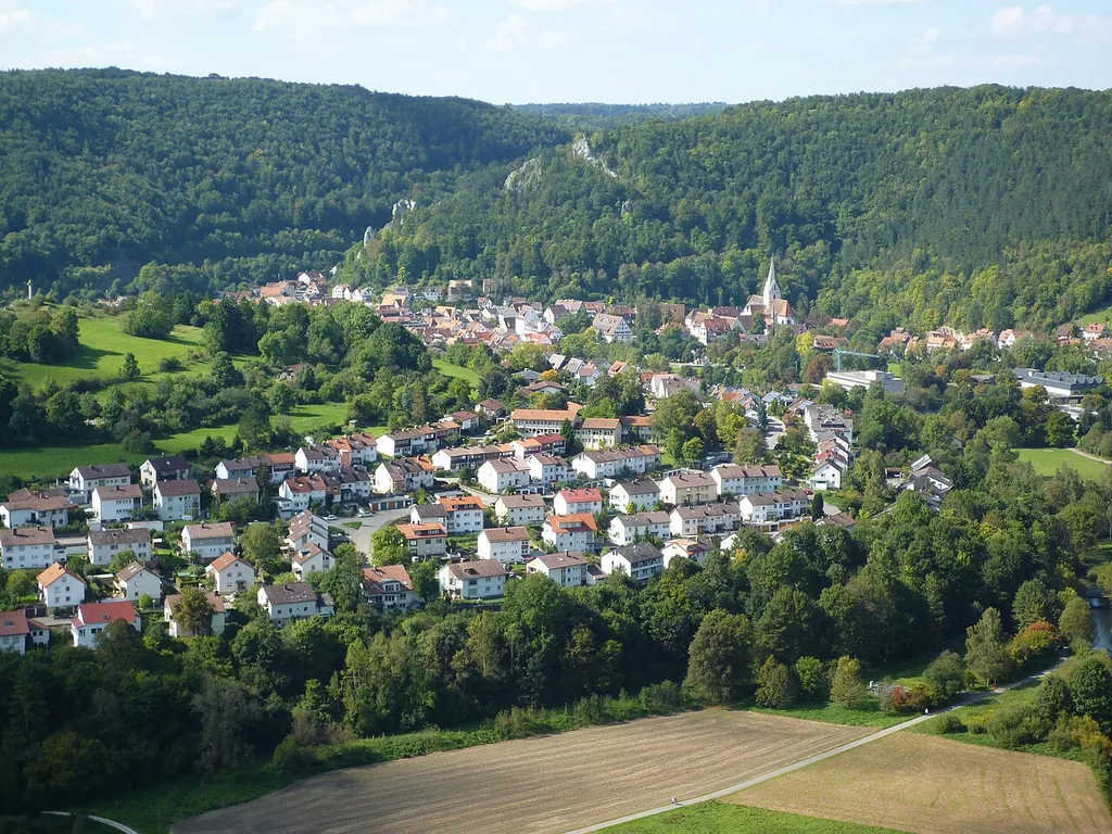 Blaubeuren - Sicht vom Knoblauchfelsen