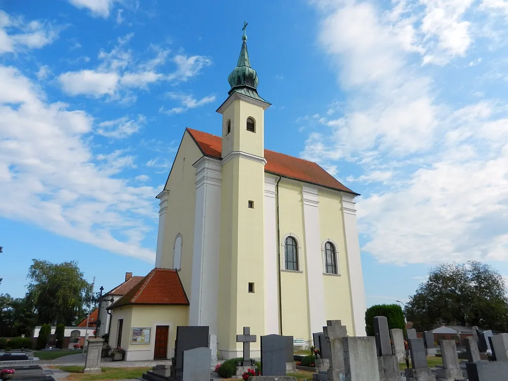 Kath. Pfarrkirche hl. Jakob der Ältere in Regelsbrunn.