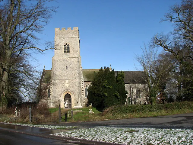 The church of St Andrew and All Saints