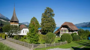 Reformed church with clergy house