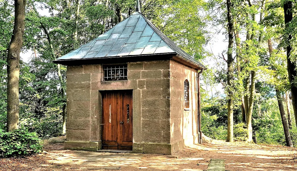 Boniface Chapel on the Brink in Burgwalde in Eichsfeld, Thuringia