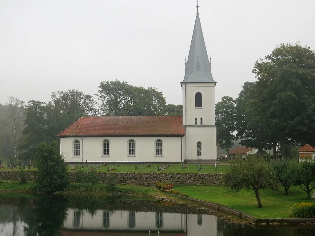 Skällinge kyrka i Halland