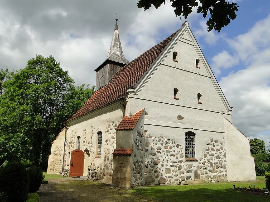 Church in Bülow, district Ludwigslust-Parchim, Mecklenburg-Vorpommern, Germany