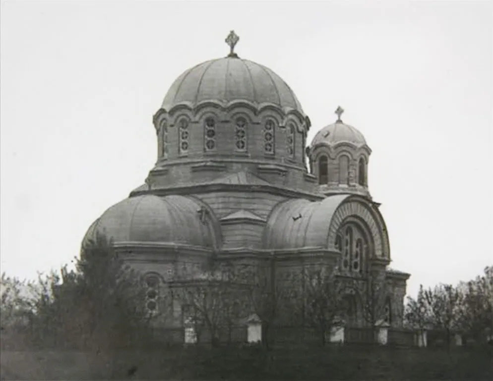 Слуцак (Słucak). Царква на месцы колішняга замка