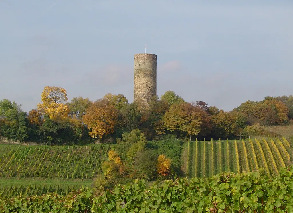 Burg Scharfenstein in Kiedrich (Rheingau, Hessen)