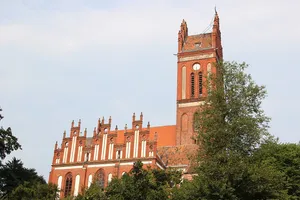 Saints Peter and Paul church in Pieniężno