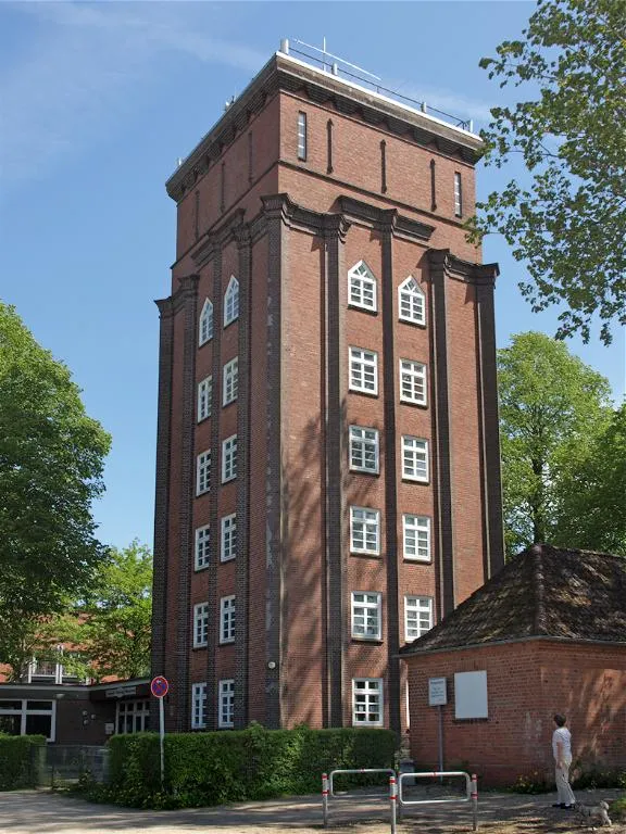 Preetz (Schleswig-Holstein, Germany), water tower, photo 2010