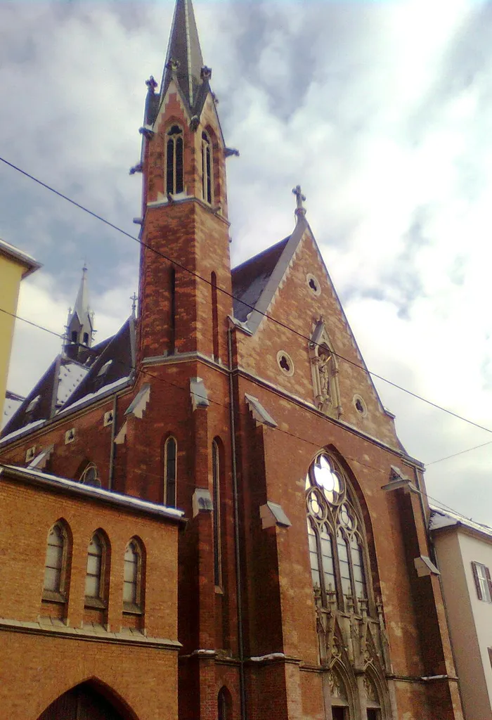 Grazer Lazaristen- oder Marienkirche zur Schmerzhaften Mutter im Stadtbezirk Lend