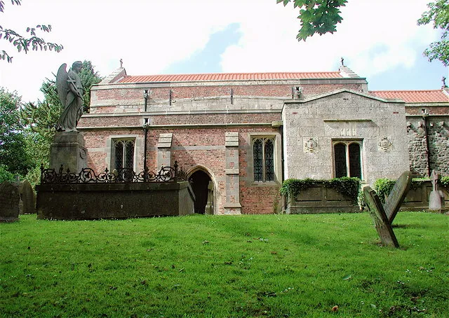 St. Germain's Church, Winestead, East Riding of Yorkshire, England.The rector of this small 12th Century church between 1614 and 1624 was one Reverend Andrew Marvell. His son, also called Andrew, was born in the rectory (long since demolished) and christened in this church by his father. The younger Andrew grew up to become a celebrated poet and politician.