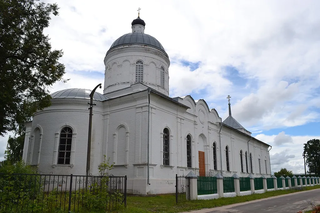 Церковь великомученика Димитрия Солунского (Москва и Московская область, село Дмитровский Погост, Рабочая улица)