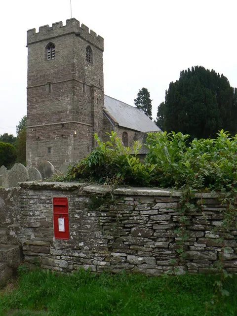 Letter box in Clodock