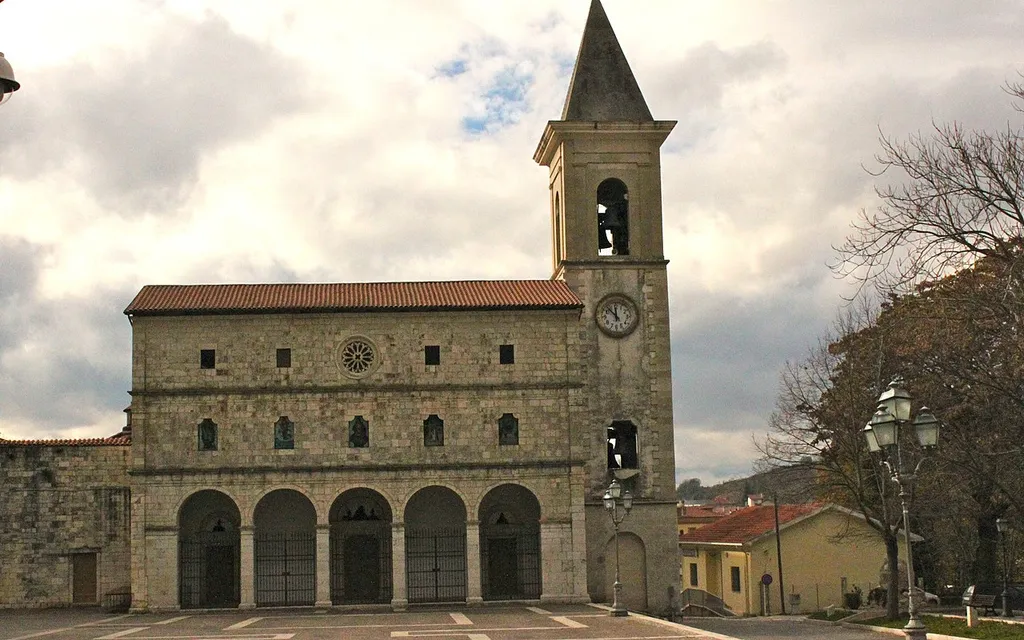 Santa Maria delle Grazie Basilica, Pescina, Abruzzo, Italy