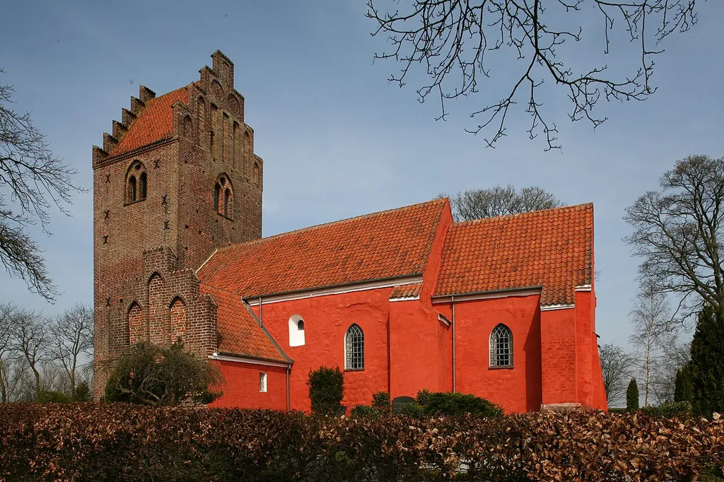 Sigersted church near Ringsted, Denmark