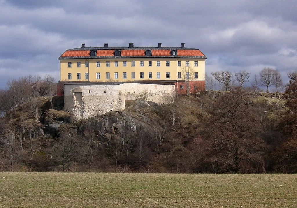 Hörningsholms slott, fasad mot väst
