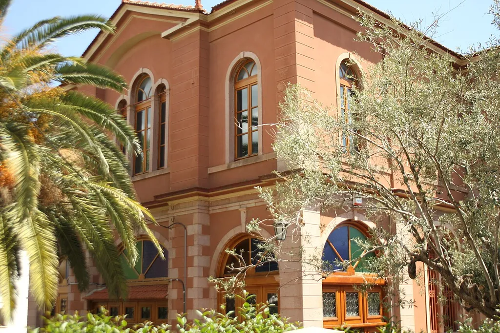 This is the church of Saint Simeon Mytilini
