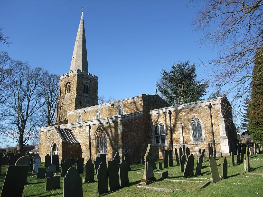Parish church of St James the Great, Ab Kettleby, Leicestershire, seen from the southeast