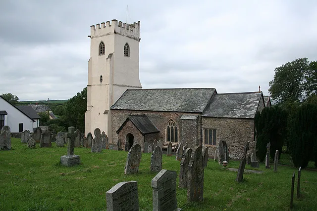 Knowstone: St Peters church. Looking north west