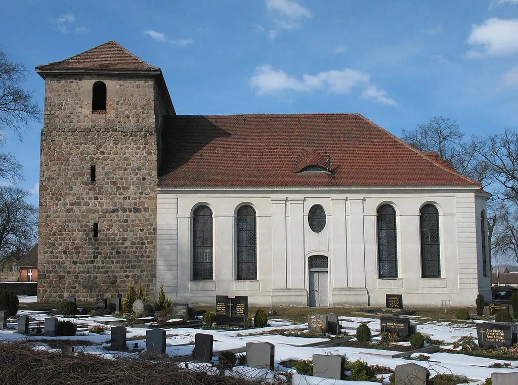 Church in Zehdenick-Klein-Mutz in Brandenburg, Germany