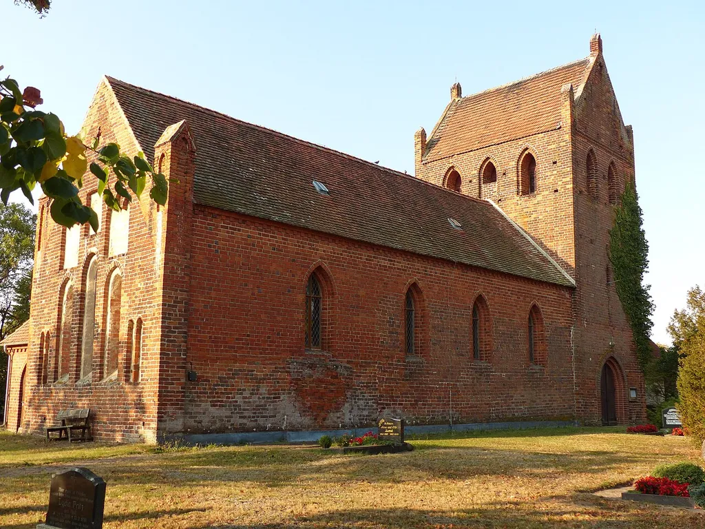 Brick Gothic village church of Rengerslage, municipality of Königsmark, Landkreis Stendal