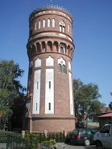 Water tower in Malchin