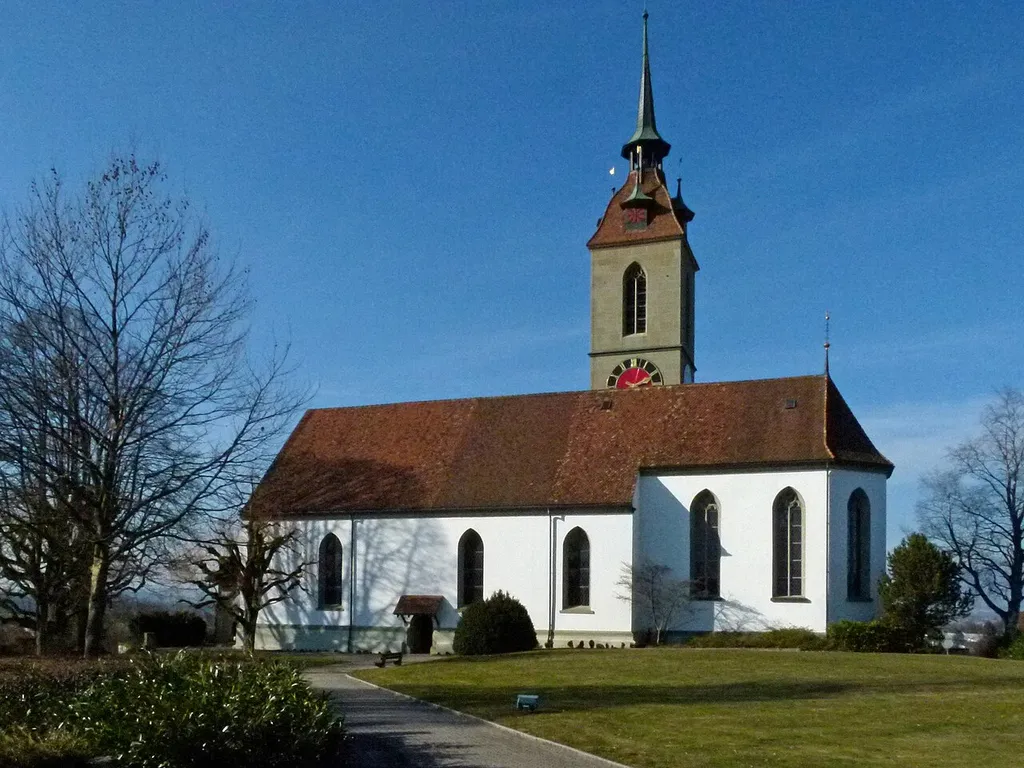 Reformierte Kirche von Kirchberg im Kanton Bern