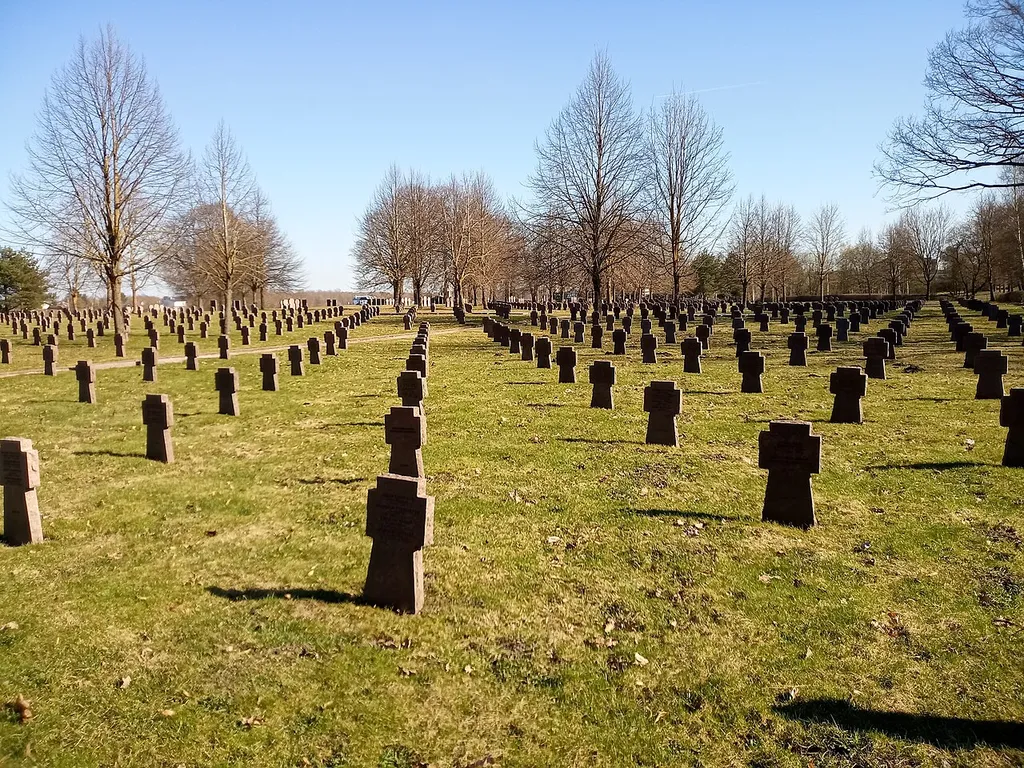 German Miltary Cemetery in Narva, Estonia