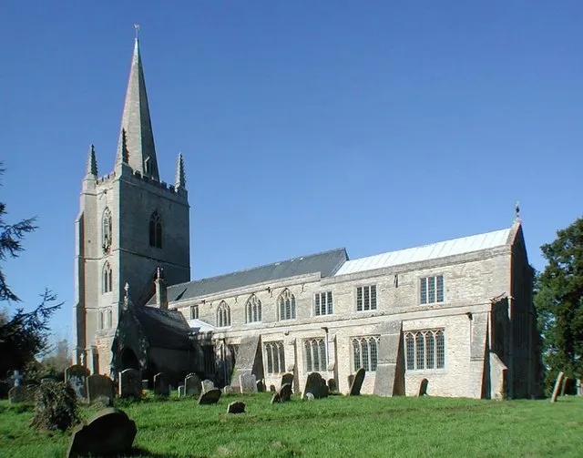 All Saints parish church, Tilney All Saints, Norfolk, seen from the southeast