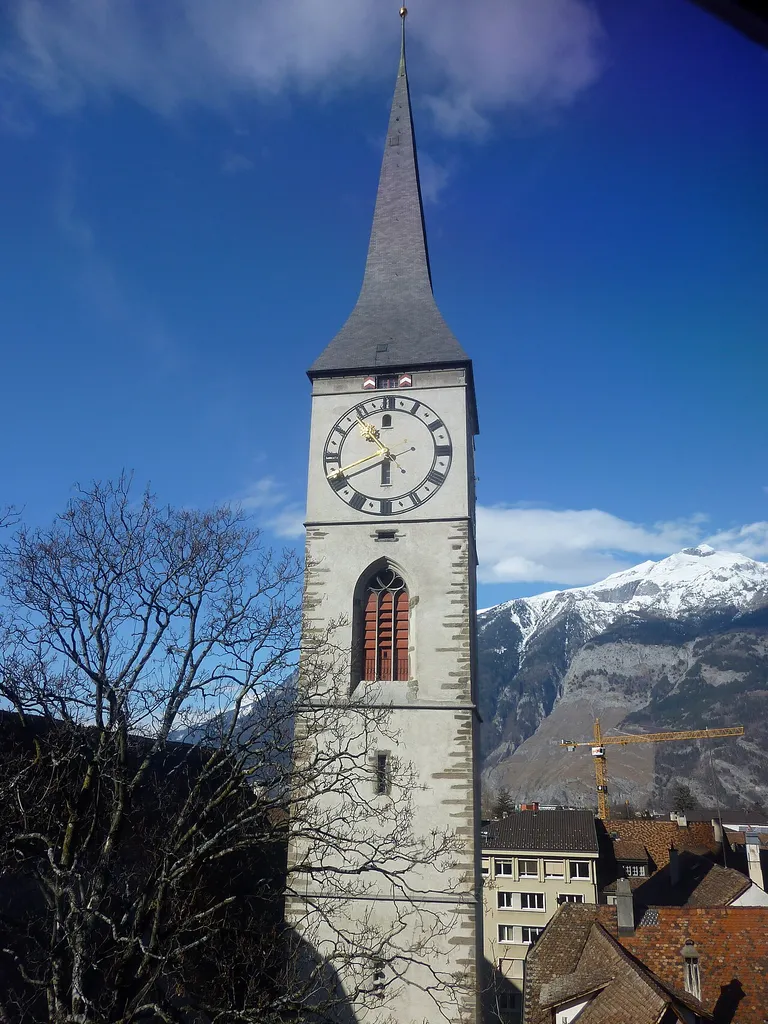 de:St. Martin (Chur), Turm von Osten