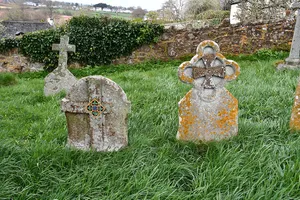 Pair Of Mayne Headstones About 24 Metres North Of The West Tower Of The Church Of St Andrew