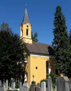 Friedhofskirche und Friedhof